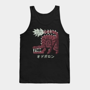 Monster Hunter World Odogaron Kanji Icon Tank Top